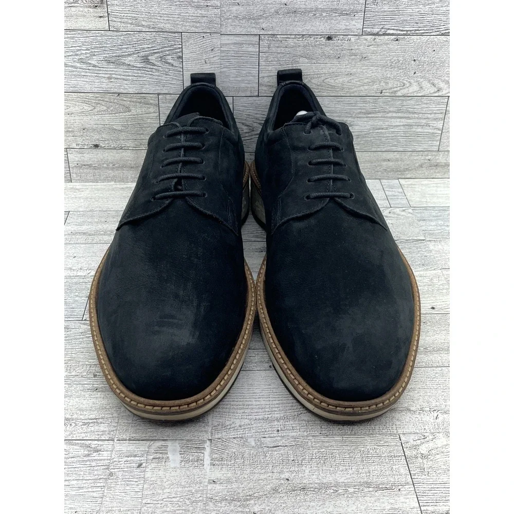 Ecco ST1 Hybrid Shoes Mens Sz 10-10.5 Nubuck Lace Up Comfort Dress Casual 836794